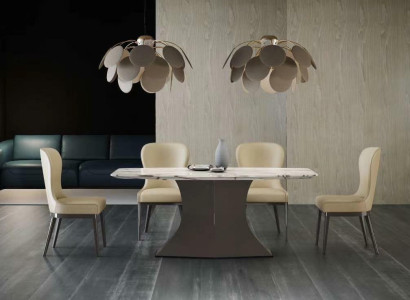 Dining table Marble Dining room Tables Table Design Wood Luxury Furniture new